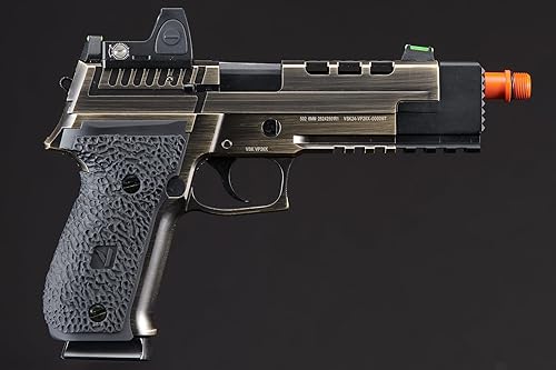 Miniatura 3 de Vorsk Aluminum Hi-Capa Airsoft VP26X Gas Blowback Pistol wRed Dot Sight