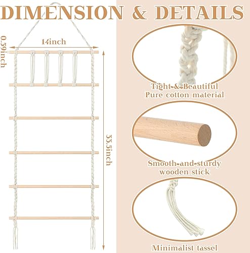 Miniatura 2 de Organizador de pinzas para el cabello, diadema colgante, organizador de lazos para el cabello, organizador para mujeres y niñas, soporte grande para