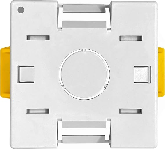 1 Gang Dry Lining Back Box 35mm | Fast-Fit Electrical Wall Box for Plasterboard (Pack of 2)