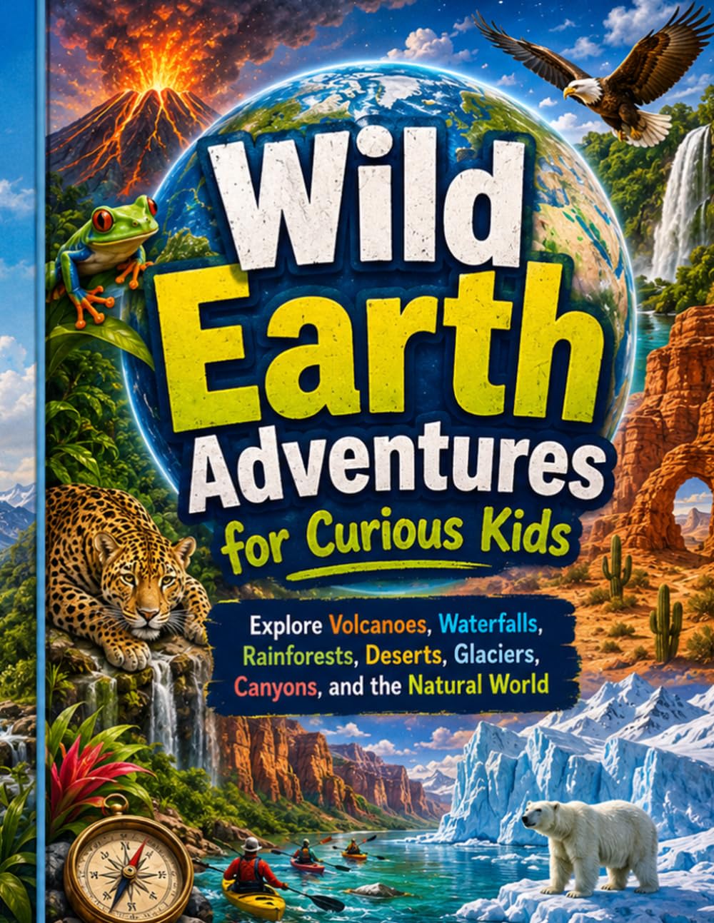 Wild Earth Adventures for Curious Kids: Explore Volcanoes, Waterfalls, Rainforests, Deserts, Glaciers, Canyons, and the Natural World