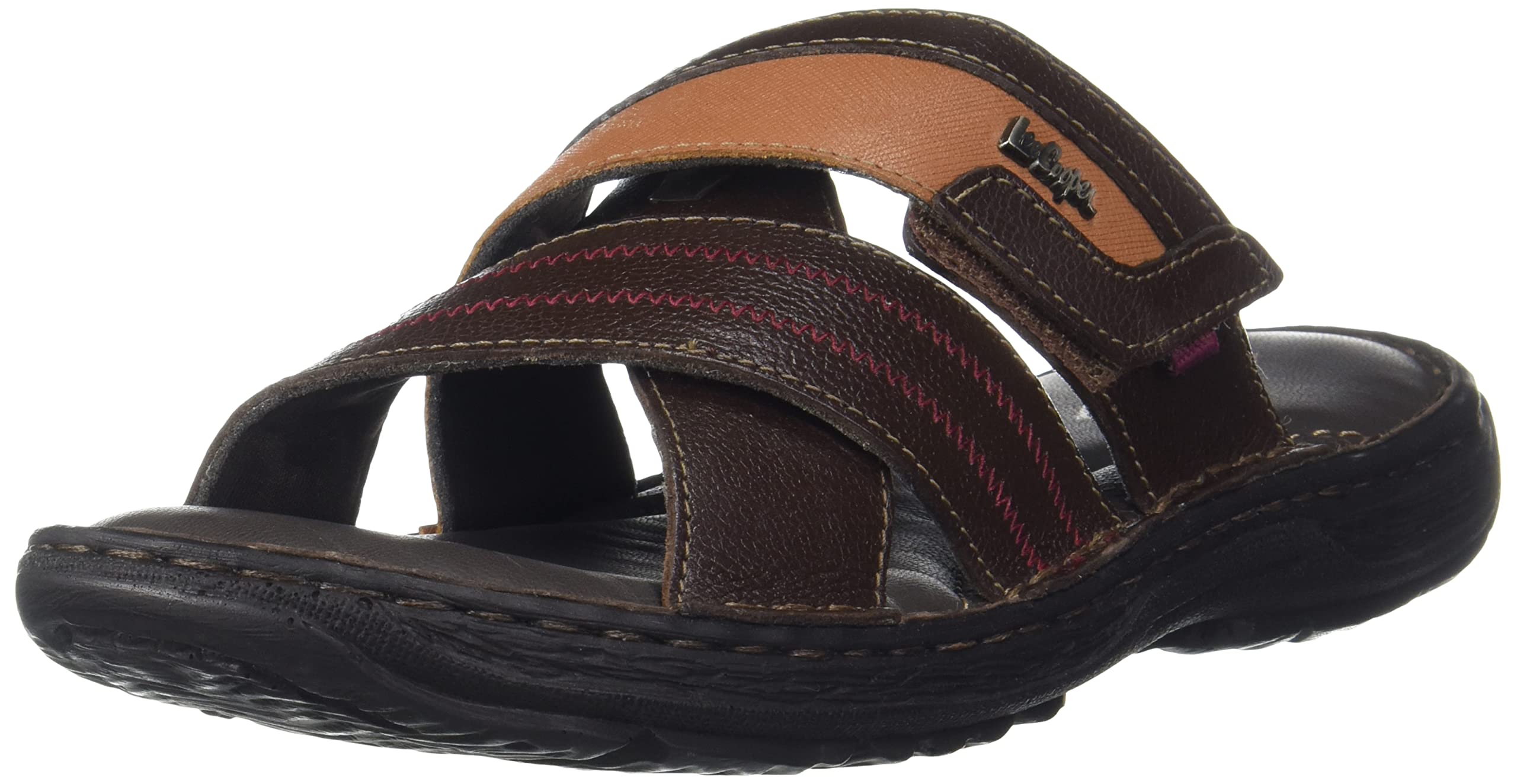 Lee Cooper mens Ankle-Strap Sandal, BROWN, 8 UK (42 EU) (B09HTZJ4H9) Amazon Price History, Amazon Price Tracker