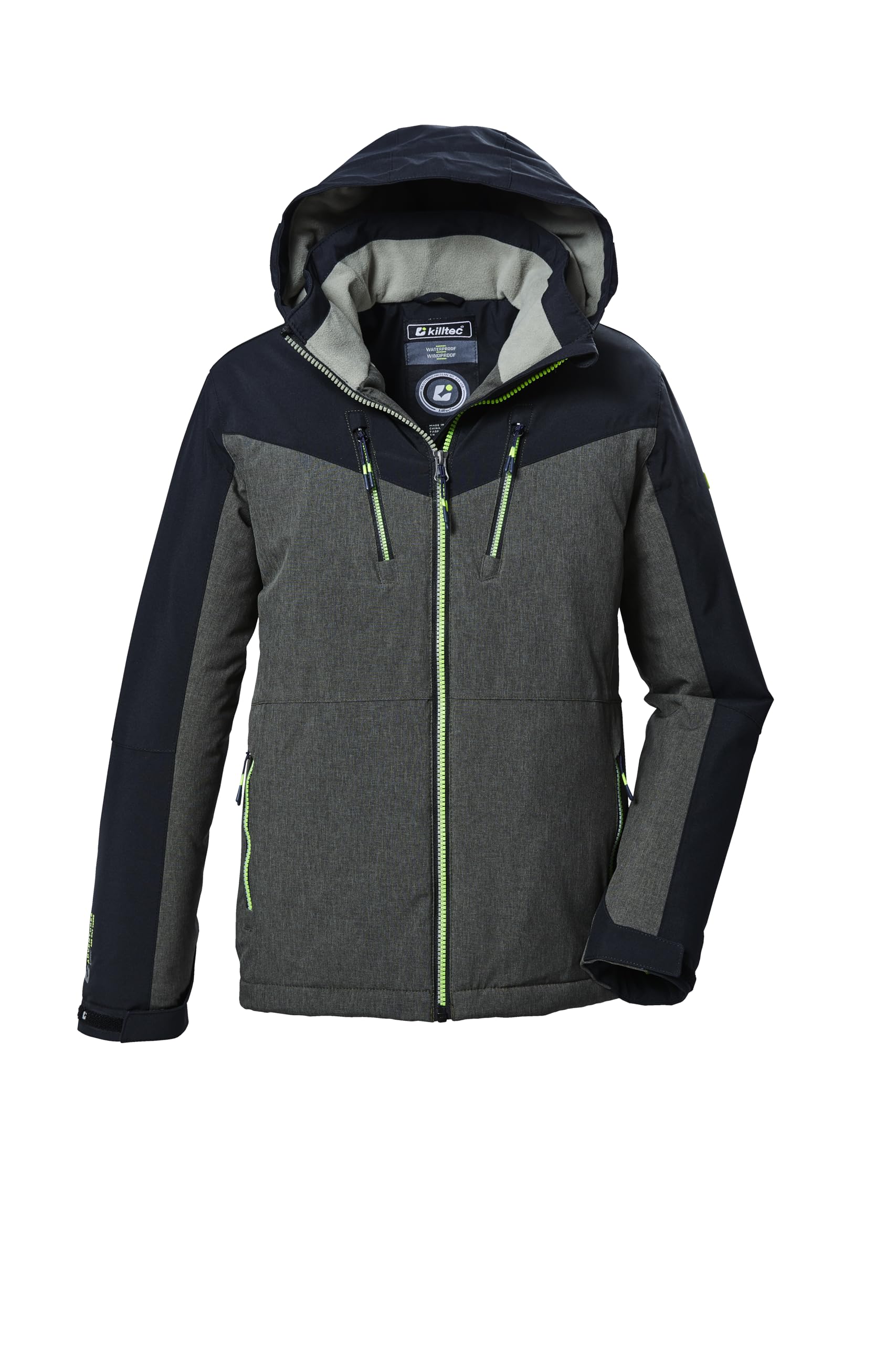 Killtec Jungen Kow 373 Bys Jckt Funktionsjacke mit Kapuze und Schneefang