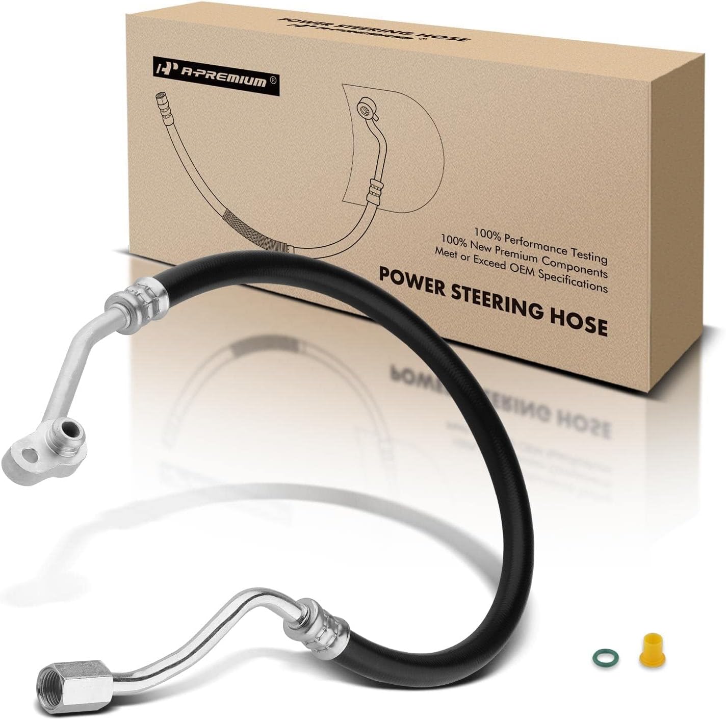 A-Premium Power Steering Return Hose Line Assembly Compatible with Subaru Tribeca 2008-2012 3.6L, B9 Tribeca 2006-2007 3.0L, From Gear