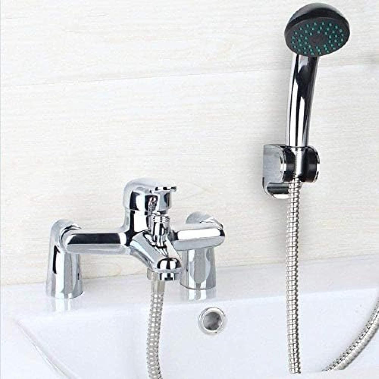 Shower Faucet kit, Faucet Bathroom Shower Faucet Set Rain Shower Tank Shower Faucet Brass Shower with Hand Shower