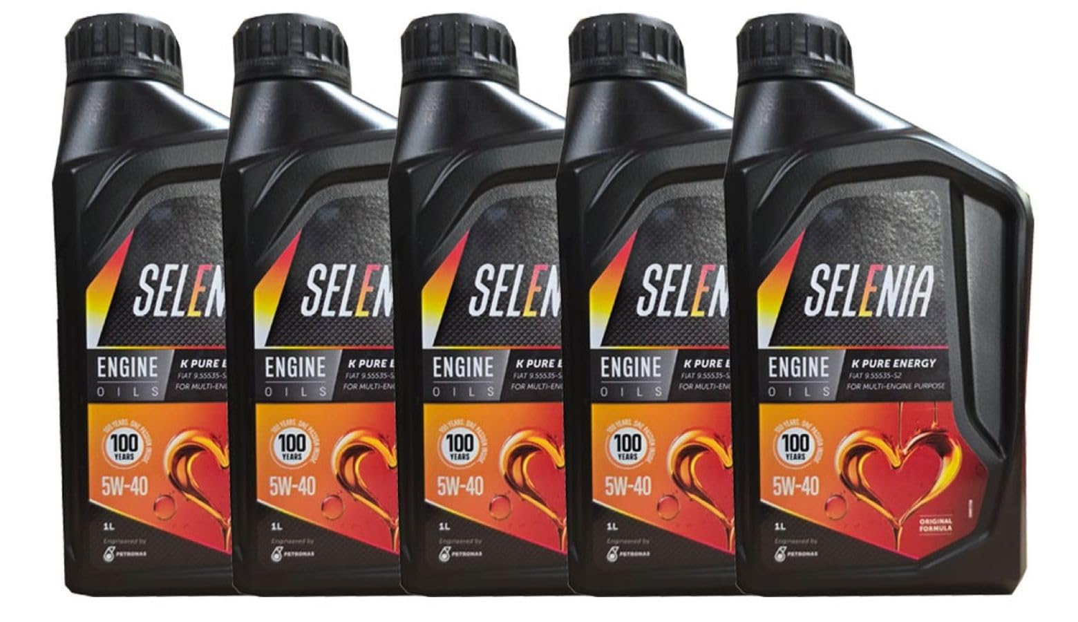 Selenia K Pure Energy 5 W-40 Multi Air, 5 x 1 Litro = 5 litros