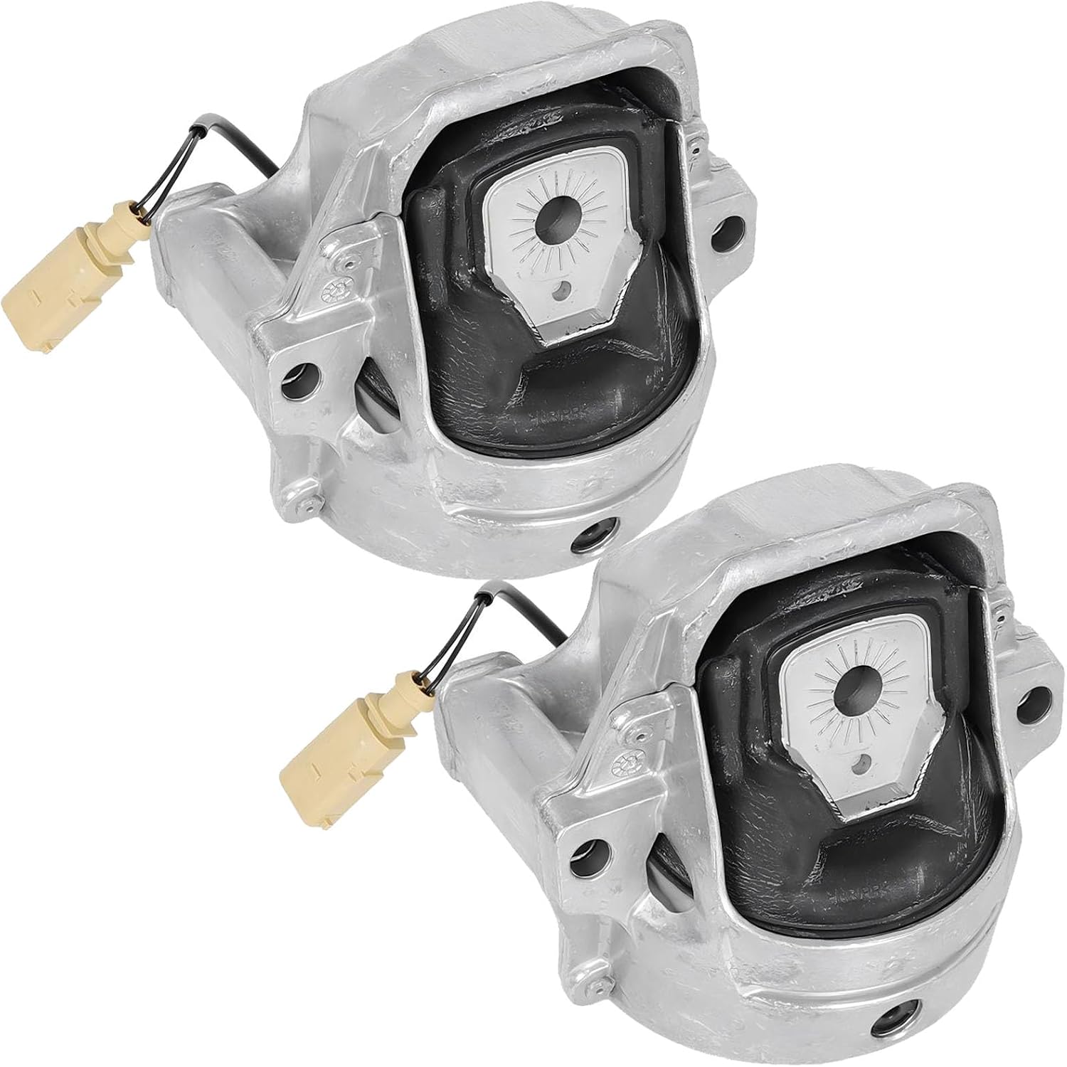 Engine Motor Mount Set Compatible with Audi A4, A4 Quattro 2009-2016, A4 allroad 2013-2015, Q5 2011-2017, A5 2010-2015, A5 Quattro 2008-2017, A4 allroad 2013-2016, 2.0L 3.2L # A6991HY EM-5966 (2PCS)