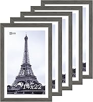 Vista 109 de VCK Marco para póster con plexiglás pulido, juego de 5 formatos horizontal y vertical, incluye piezas metálicas para colgar, 18 x 24 pulgadas