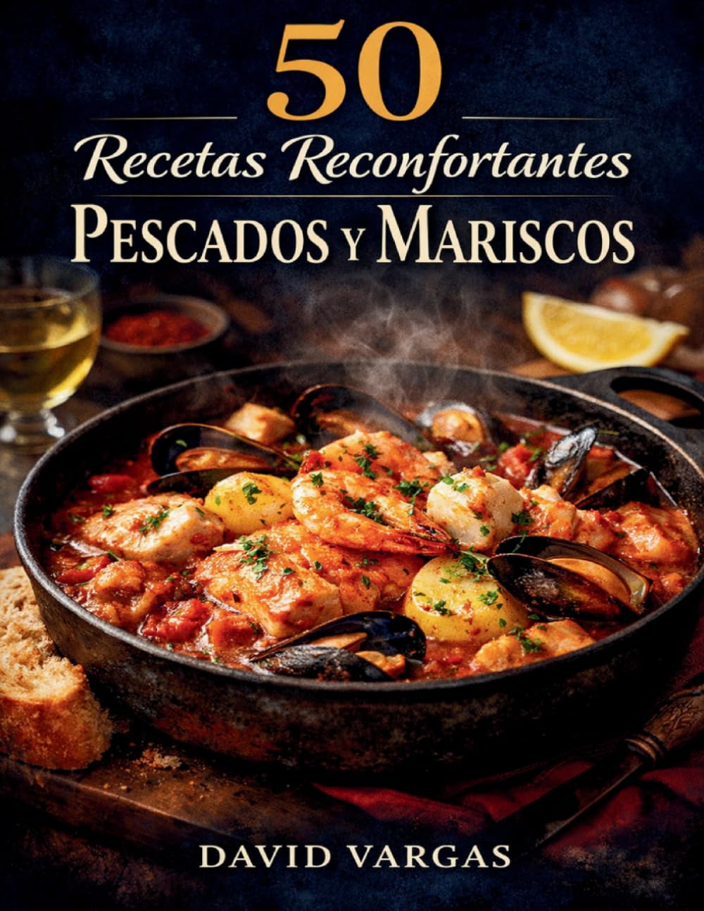 50 Recetas Reconfortantes de Pescados y Mariscos: Platos cálidos, fáciles y llenos de sabor para disfrutar en cualquier ocasión