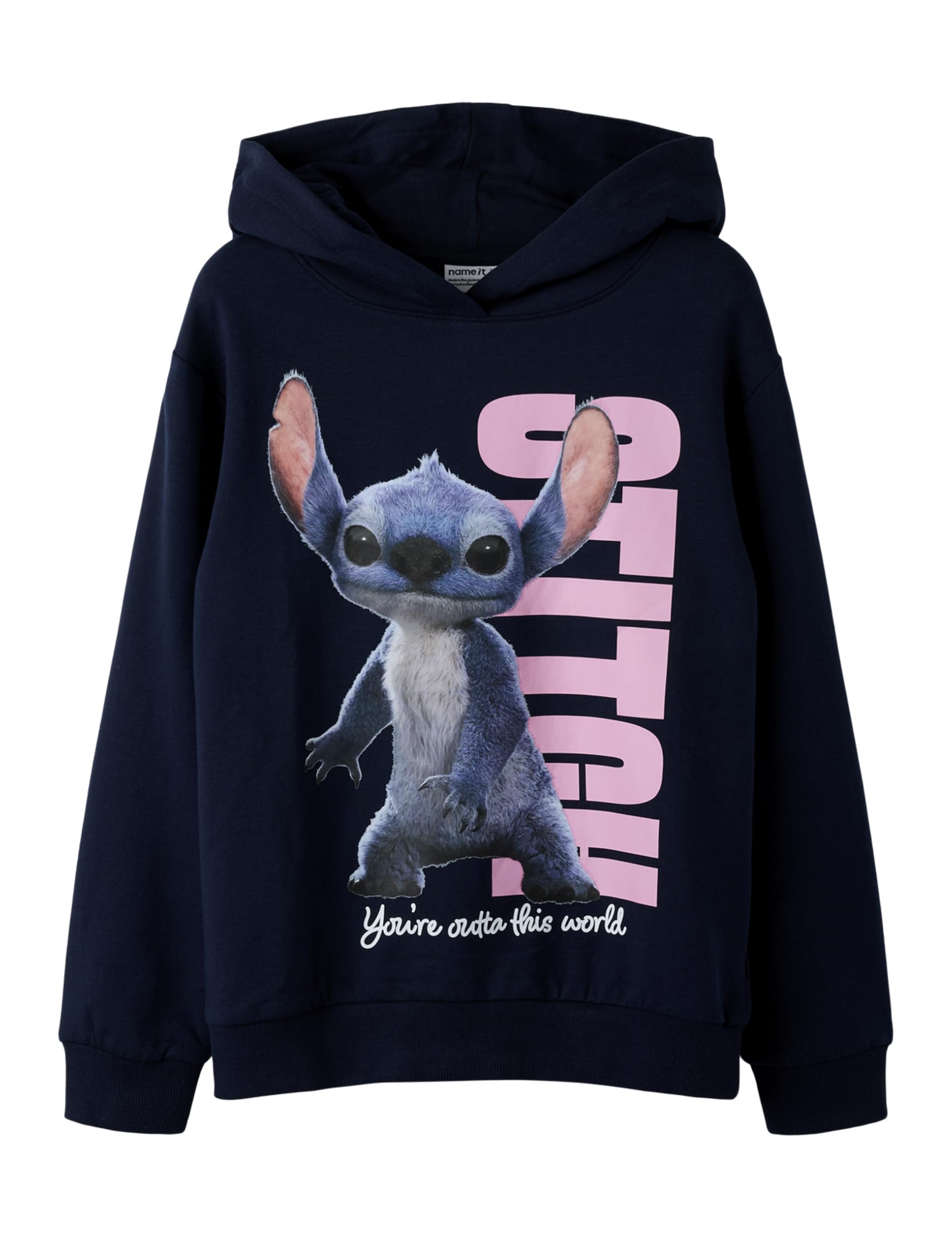 Name IT Mädchen Nkfnibul Stitch Nreg Sweat Bru Lnoos Wdi