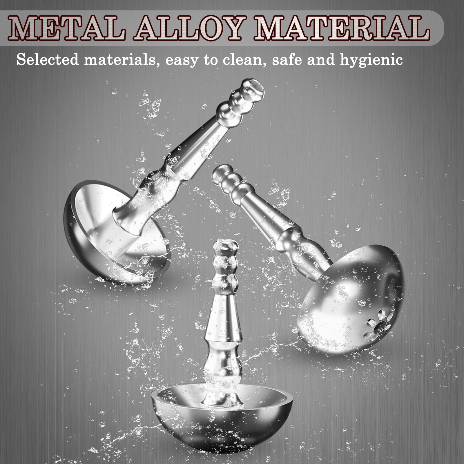 Dilatador uretral BDSMJOY de acero inoxidable 3 en 1, catéter uretral para hombre, dilatadores uretrales, camilla uretral para hombres, juguetes sexuales eróticos para hombres