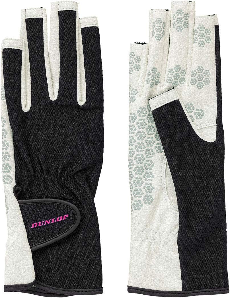 ダンロップ(Dunlop) テニス グローブ 両手セット ブラック(900) TGG0136W