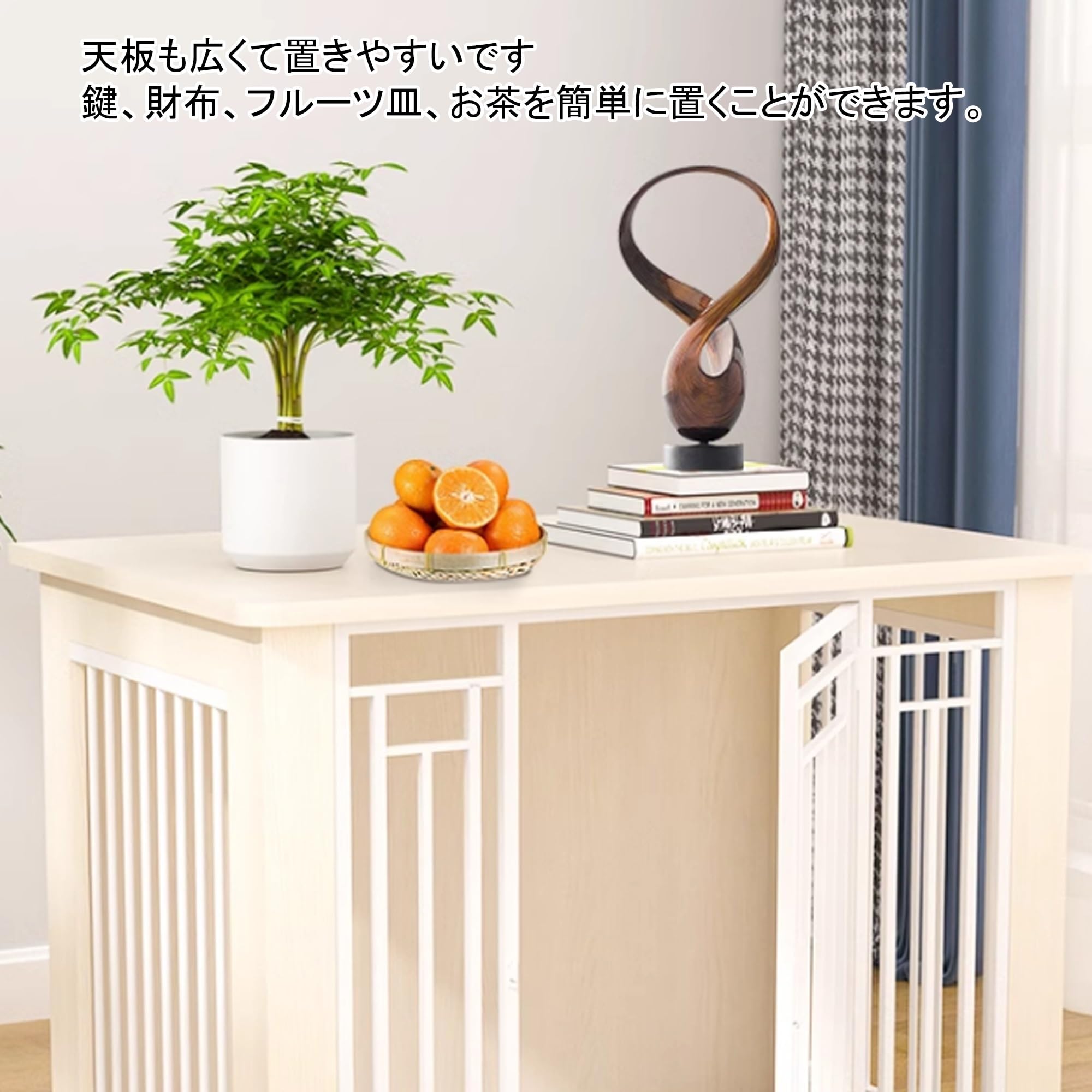 Amazon.co.jp: MAAOBR 犬 ケージ ドッグケージ ペットサークル 木製