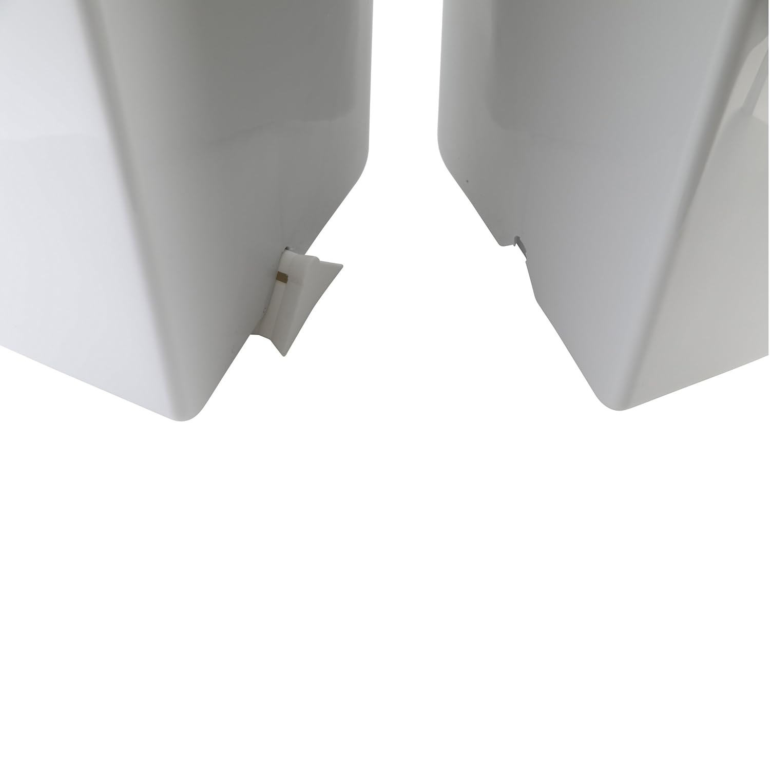 Axentia Double Bin Plastic Odour-Proof Duo Rubbish Bin Waste Separation Bin Grey Volume: 2 x Approx. 23 litres