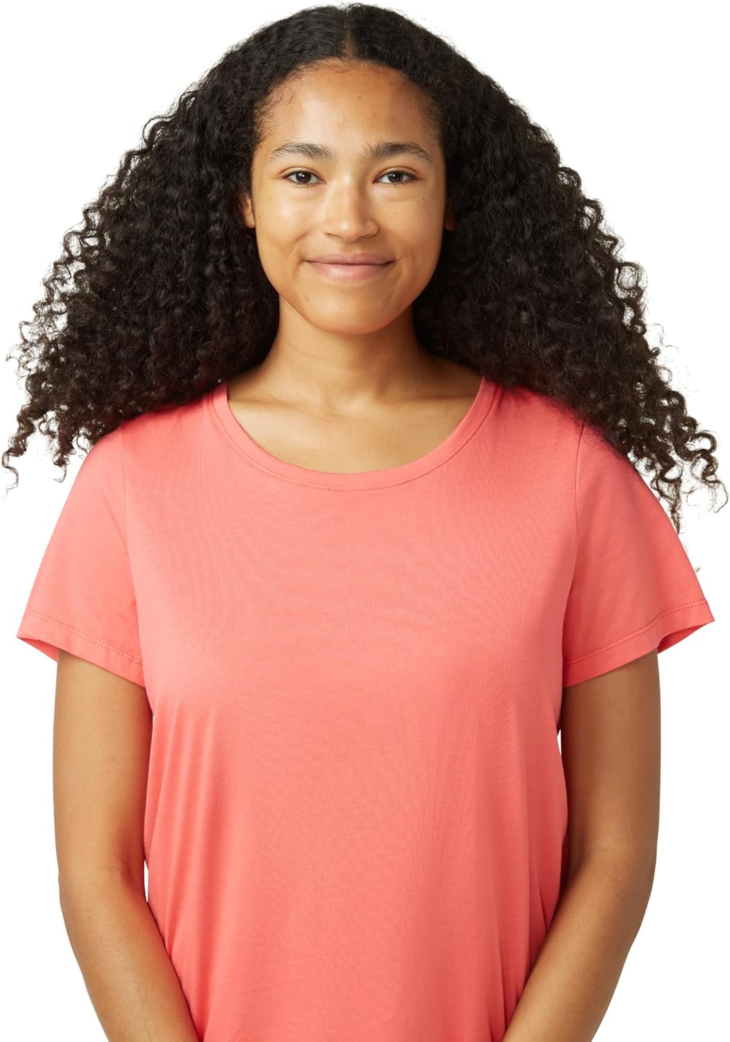 HUE Women's 3/4 Sleeve V-Neck Sleep Tee - Image 2