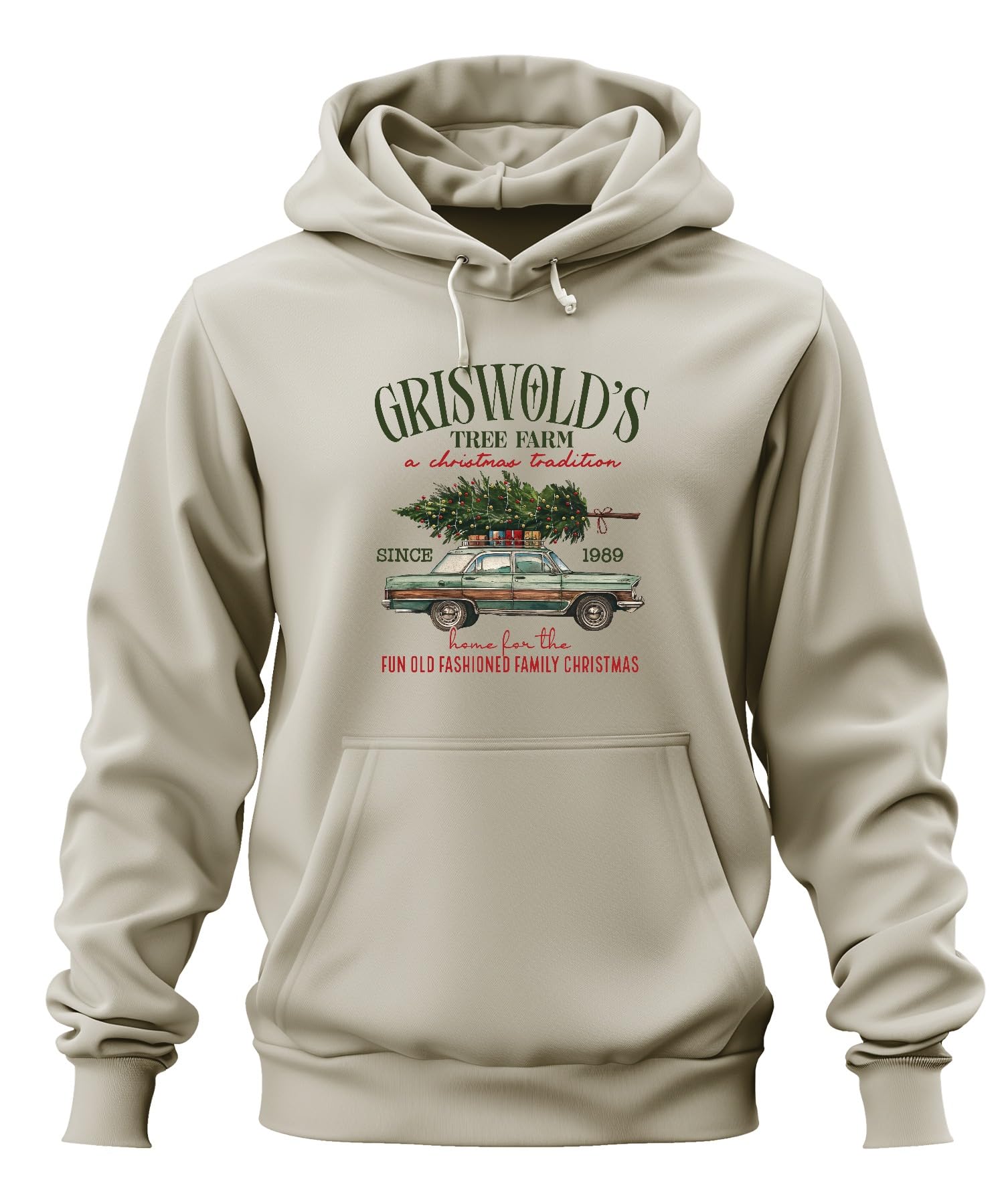 Griswold's Tree Farm Boże Narodzenie, piękny upominek, Clark Griswold bluza z kapturem uniseks