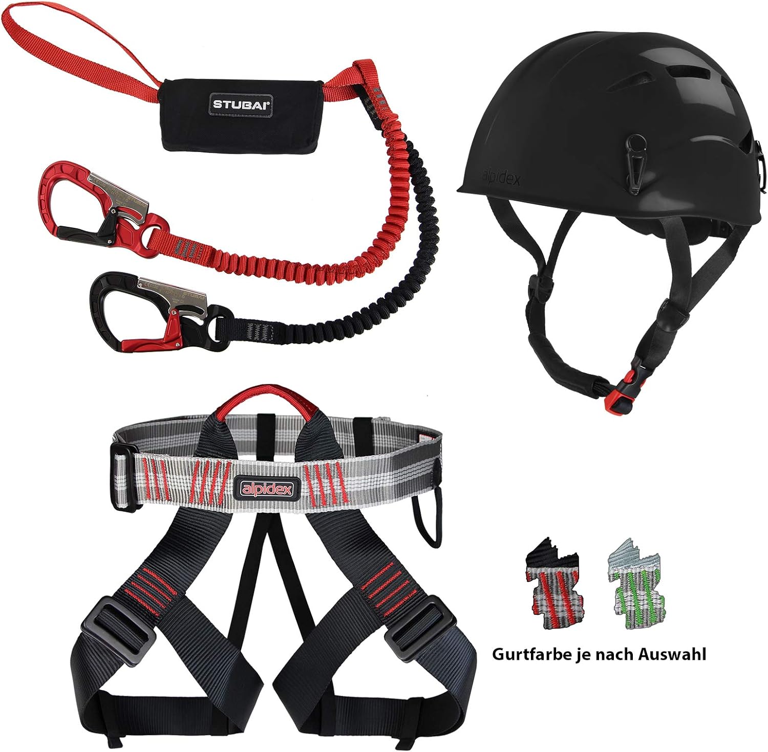 imbracatura da uomo per l'arrampicata