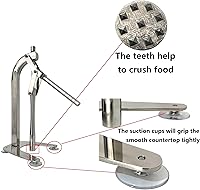 Vista 2 de Manual de escritorio Heavy Duty Lemon Smasher Orange Juicer Exprimidor de limón Exprimidor de lima Extractor de nueces amoladora para frutas