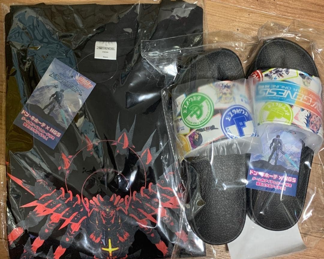 Amazon 完売品 ドンキ 限定 Pso2 Ngs コラボ Tシャツ Lサイズ Tシャツb柄 シャワーサンダル B 27cm ドンキホーテ 黒 コード未使用 アイドル 芸能人グッズ 通販 Amazon 完売品 ドンキ 限定 Pso2 Ngs コラボ Tシャツ Lサイズ Tシャツb柄 シャワーサンダル B 27cm ドンキホーテ 黒 コード未使用 アイドル 芸能人グッズ 通販