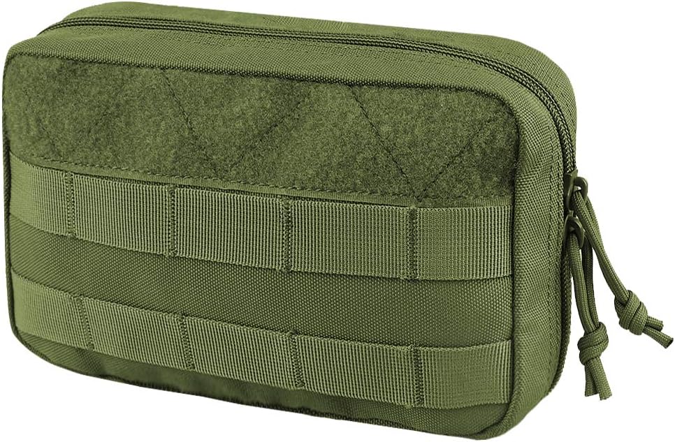 AMYIPO Tactical Molle Admin Pouch Equipment Multi-Purpose EDC Utility Tools Bag Utility Pouches Molle Attachment Military Modular Attachment
