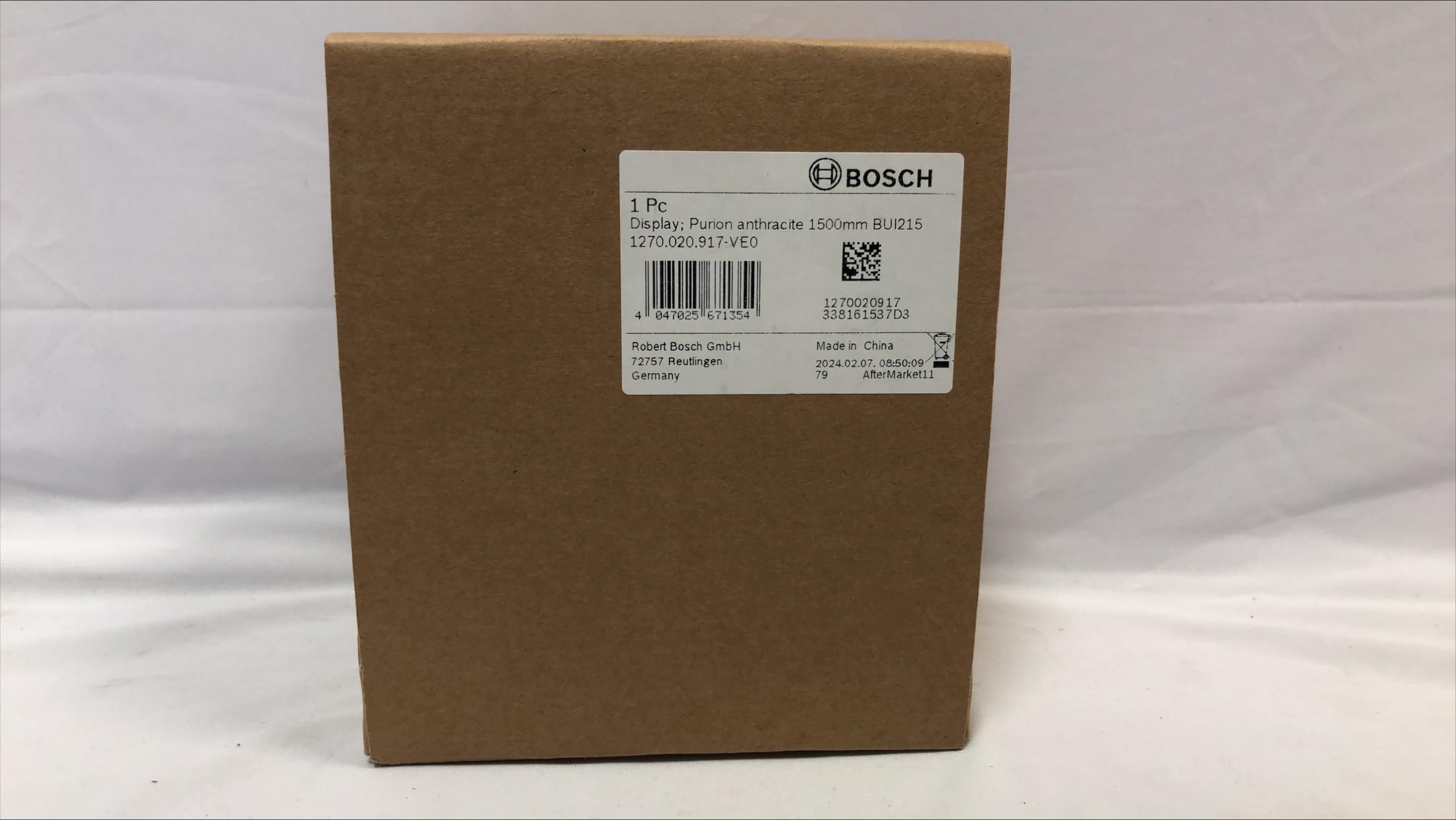 Amazon | Bosch Purion Display 統合コントロールユニット - 無煙炭