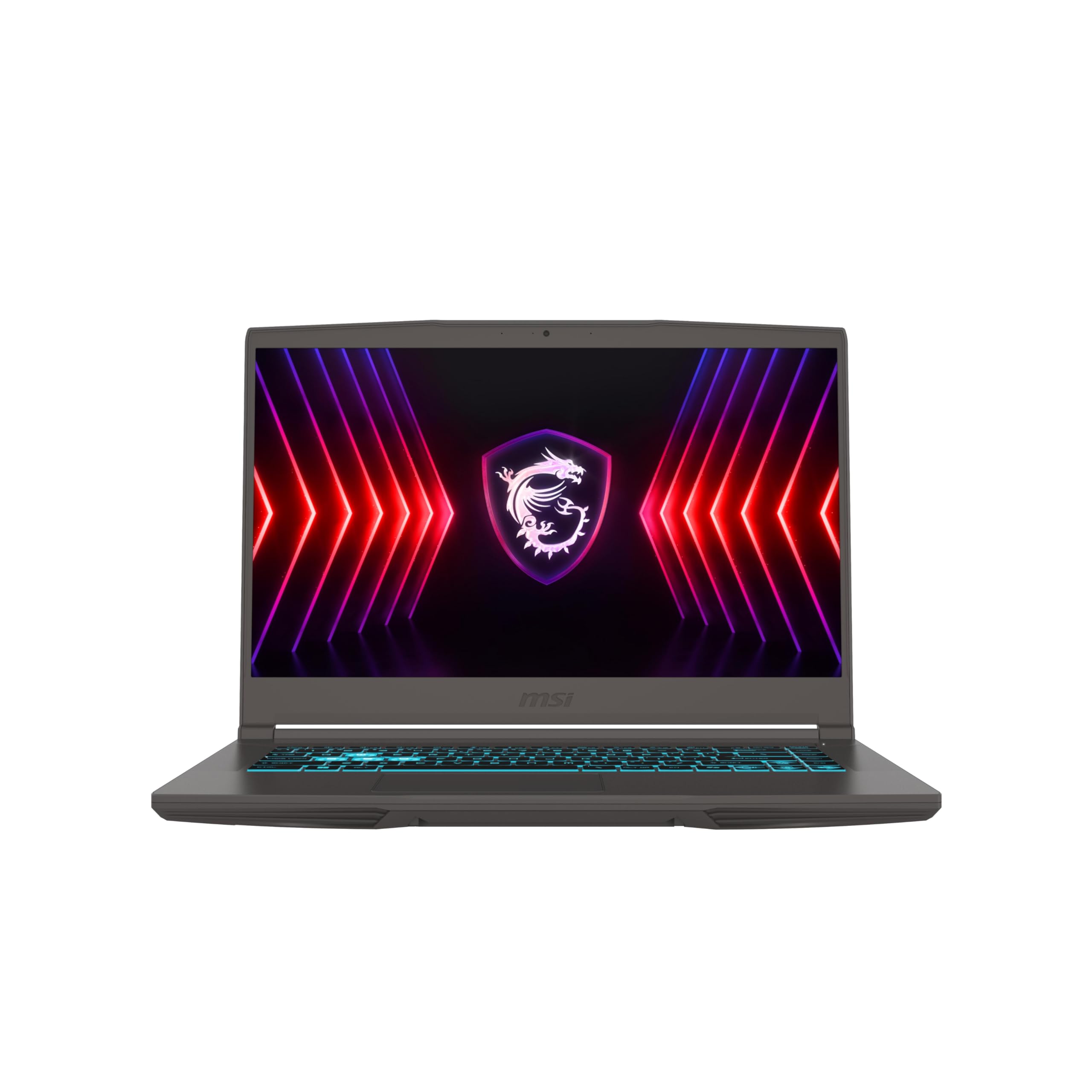 MSI Thin 15 B12UC-1842XES - Ordenador portátil de 15.6" Full HD (Intel Core i5-12450H, 16GB RAM, 512GB SSD, NVIDIA RTX 3050, Sin Sistema operativo) Color Gris - Teclado QWERTY español