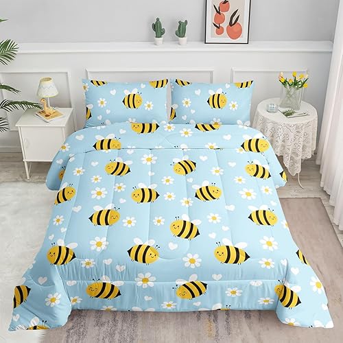 Miniatura 12 de Juegos de Edredón de Cohete del Universo Espacial para Niños y Niñas, Galaxia Nave Espacial Alienígena Planeta, Edredón de 3 Piezas en Juegos de