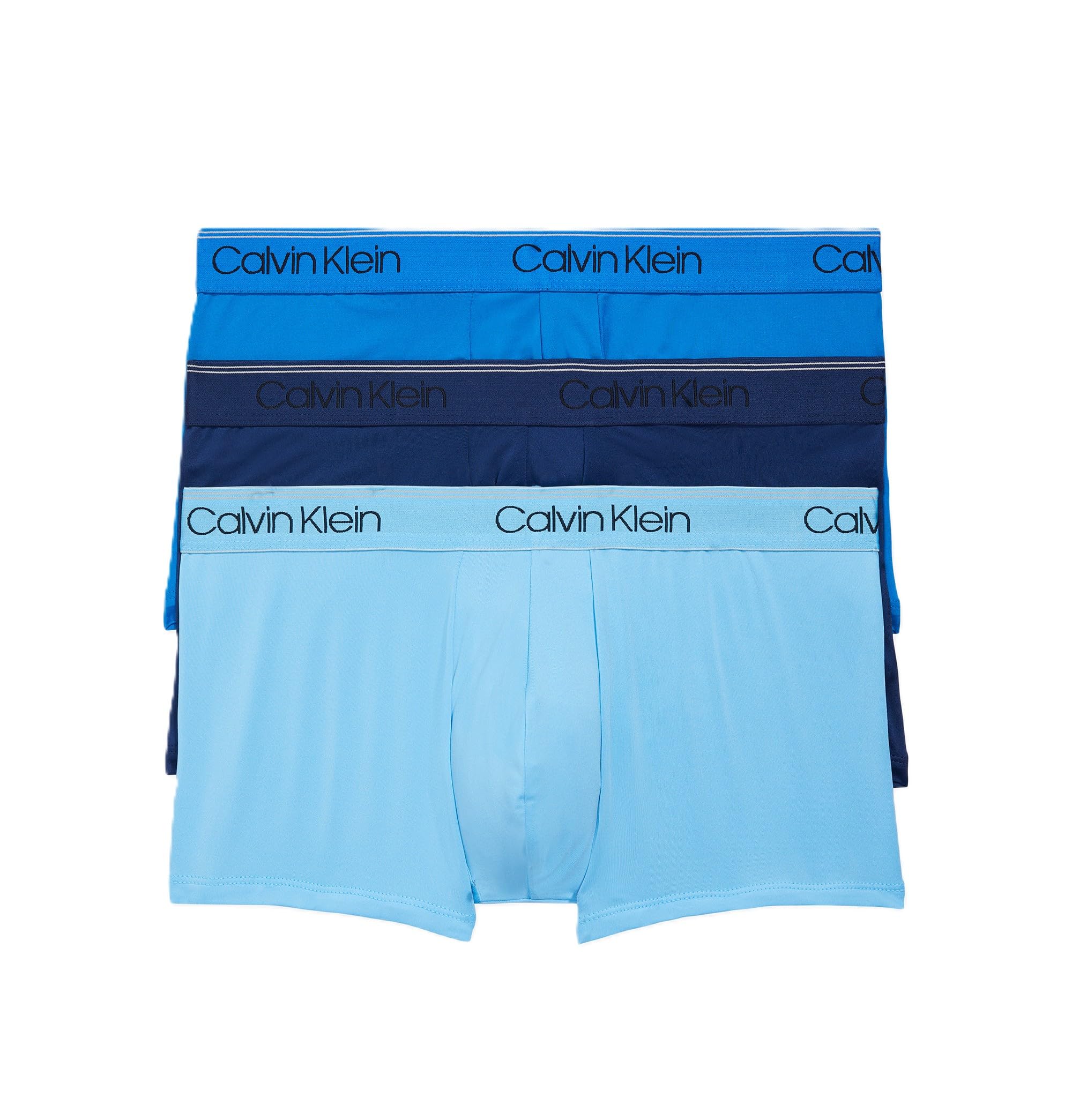 Calvin Klein Men's Underwear Microfiber Stretch 3 Pack Trunk