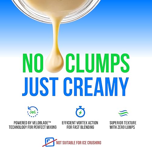 Miniatura 3 de VELOMIX Botella agitadora de proteínas eléctrica - 24 oz | Recargable USB-C | Vasos agitadores a prueba de fugas para batidos de proteínas |