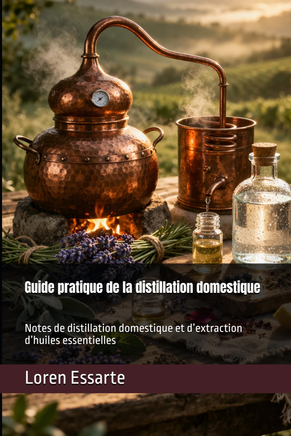 Guide pratique de la distillation domestique: Notes de distillation domestique et d’extraction d’huiles essentielles