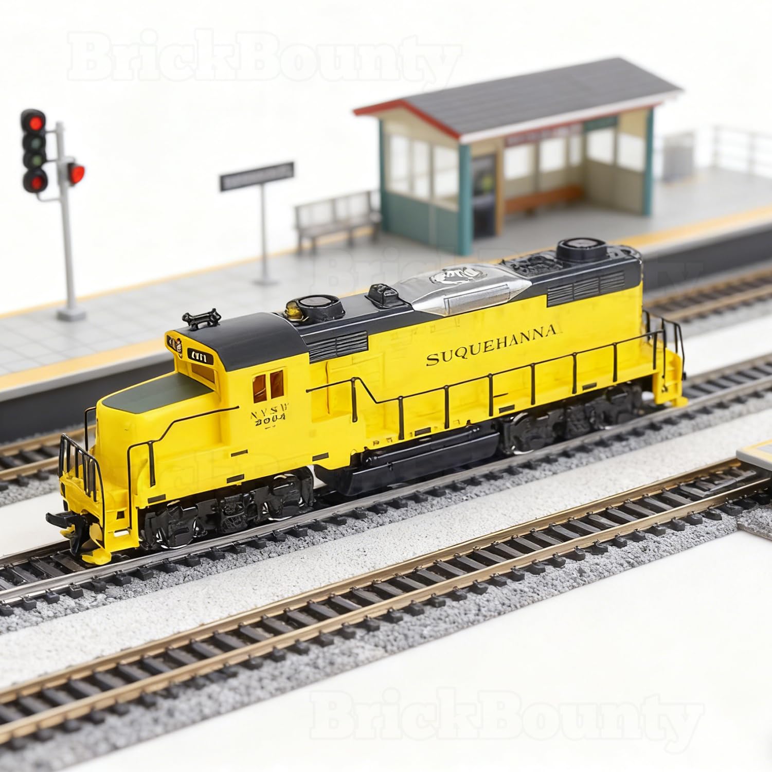 HO Scala Train Locomotive, 1:87 Power Train Locomotive Compatibile con tutte le ferrovie HO Model, Collezione & Regalo di Natale per gli appassionati di treni in miniatura (96200)