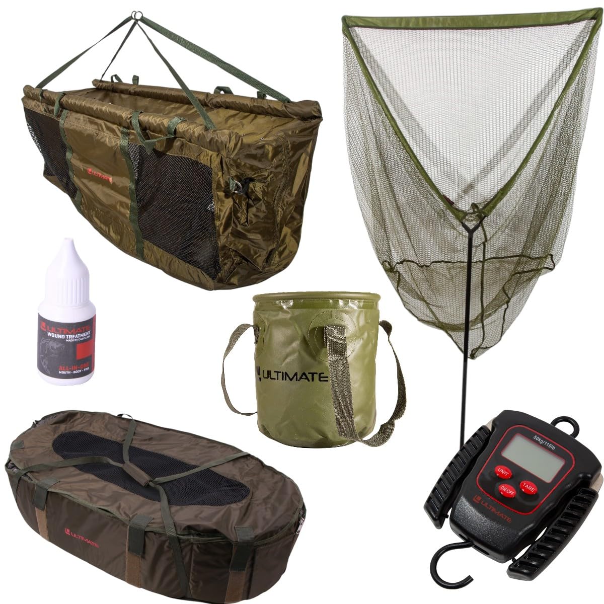 Ultimate Complete High End Carp Care Landing & Weigh Set - Carp Fishing Combo