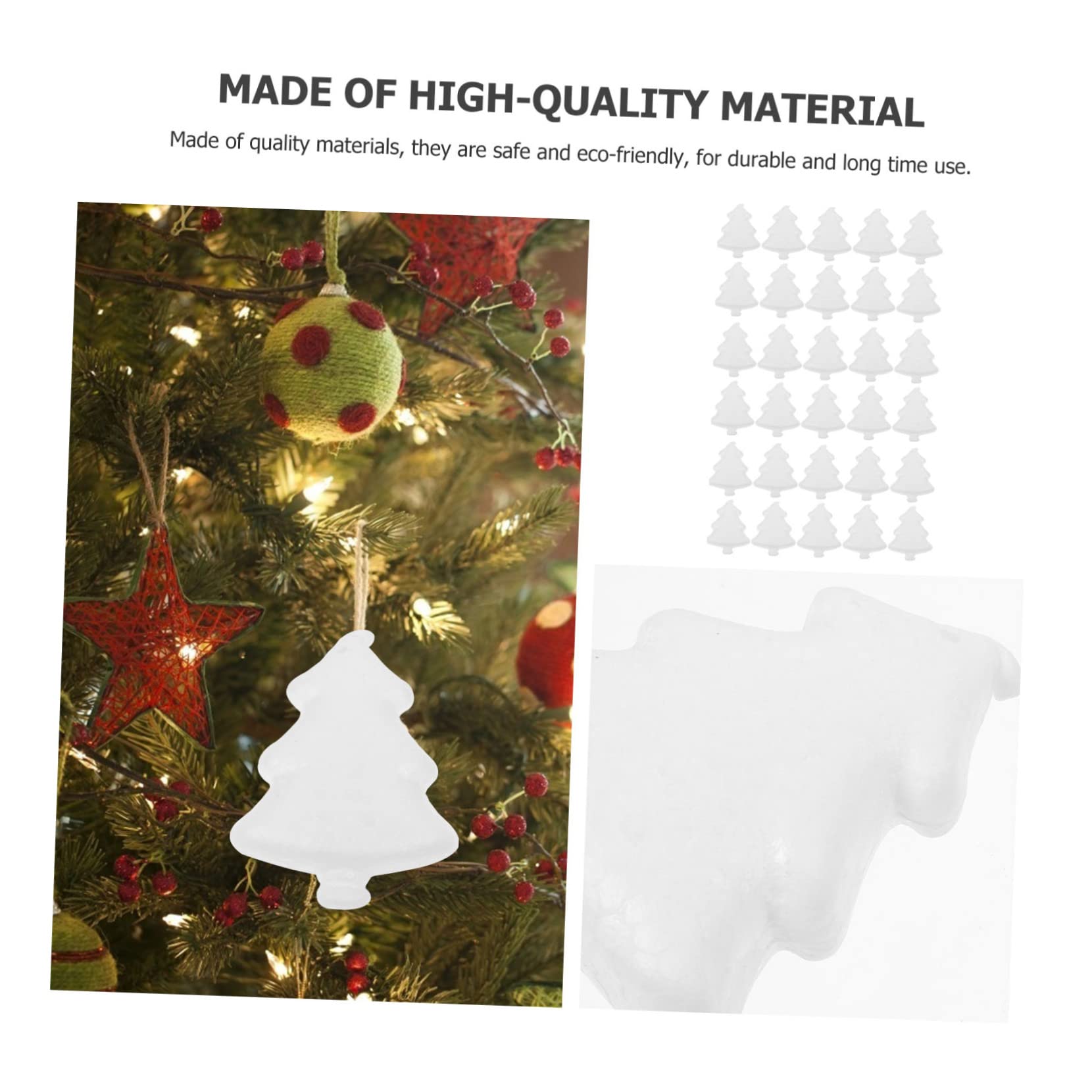Alipis 6 Set Albero Pop-up in Schiuma Forniture Per Feste Di Natale Ciondolo A Forma Di Albero Decorazione Decorazioni Ornamenti Arredamento Ciondoli Natalizi Bianca 30 Pezzi * 6