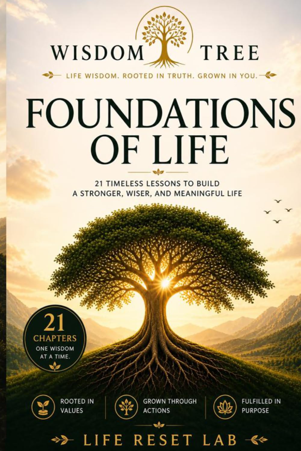WISDOM TREE: FOUNDATIONS OF LIFE: 21 Timeless Lessons to Build a Stronger, Wiser, and Meaningful Life (WISDOM TREE SERIES)