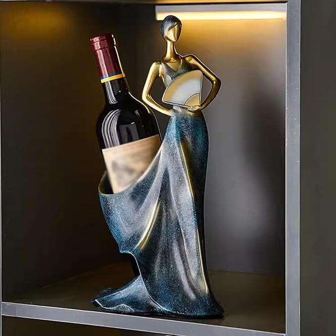 HASMI Soporte para Botellas de Vino, Organizador de Cocina miniatura 5