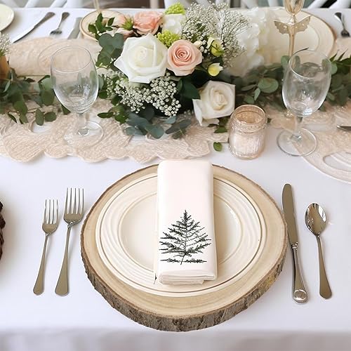 Miniatura 3 de 6 piezas de 8 a 9 pulgadas grandes de madera natural para centros de mesa, círculos de madera para decoración del hogar y fiesta de boda
