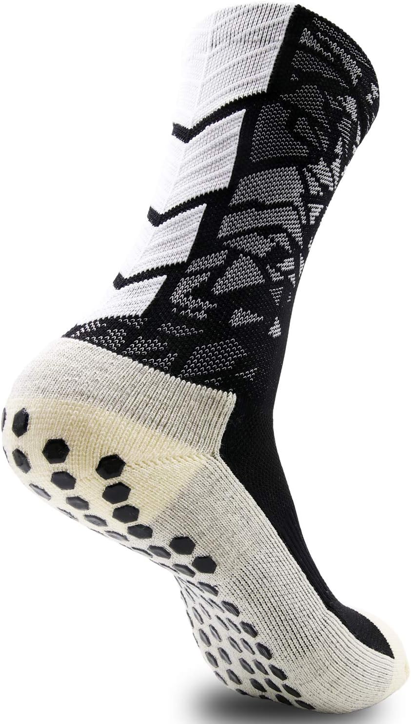 Anti Slip Ankle Socks 2/4/8pair Sports Non-Slip Football Grip Socks