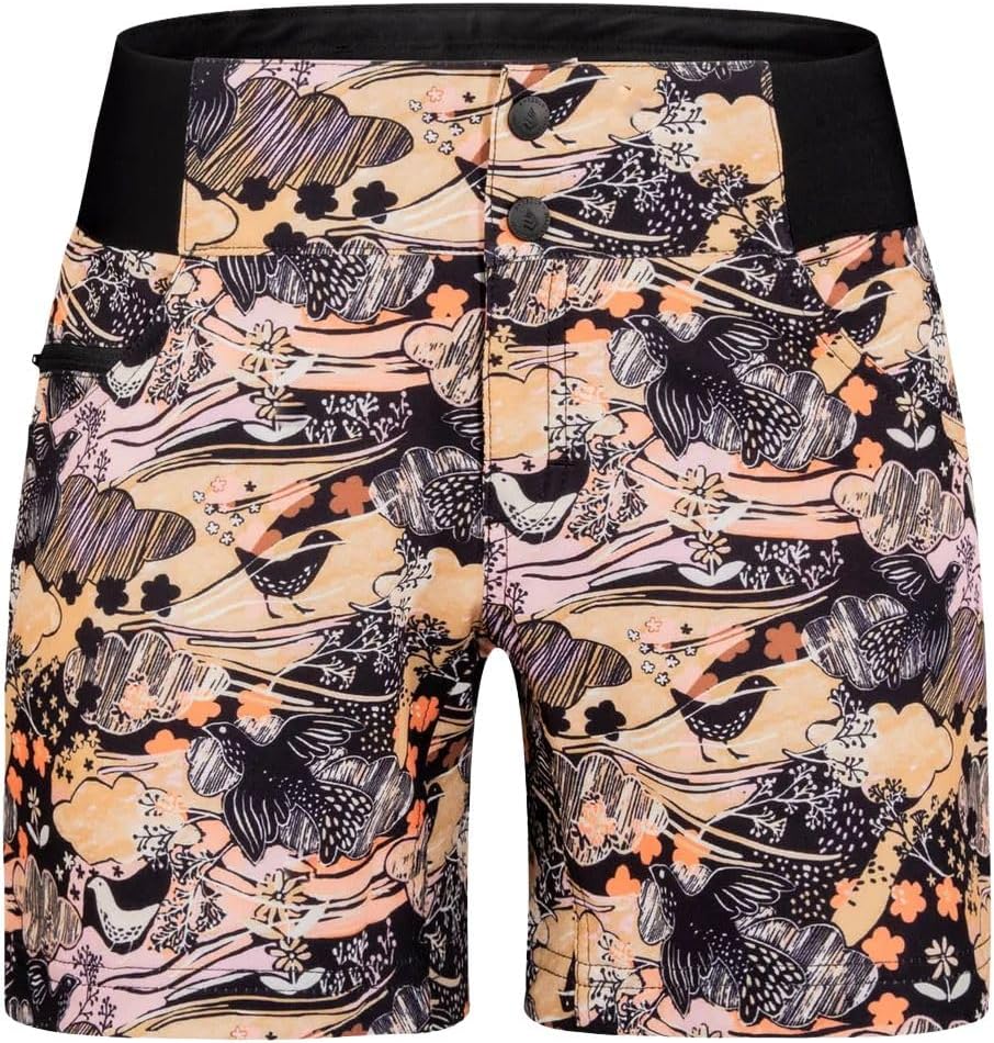SHREDLY 5" Zipper Snap Mid-Rise MTB Short for Women | Durable, Lightweight, and Versatile with Zipper Snap Closure