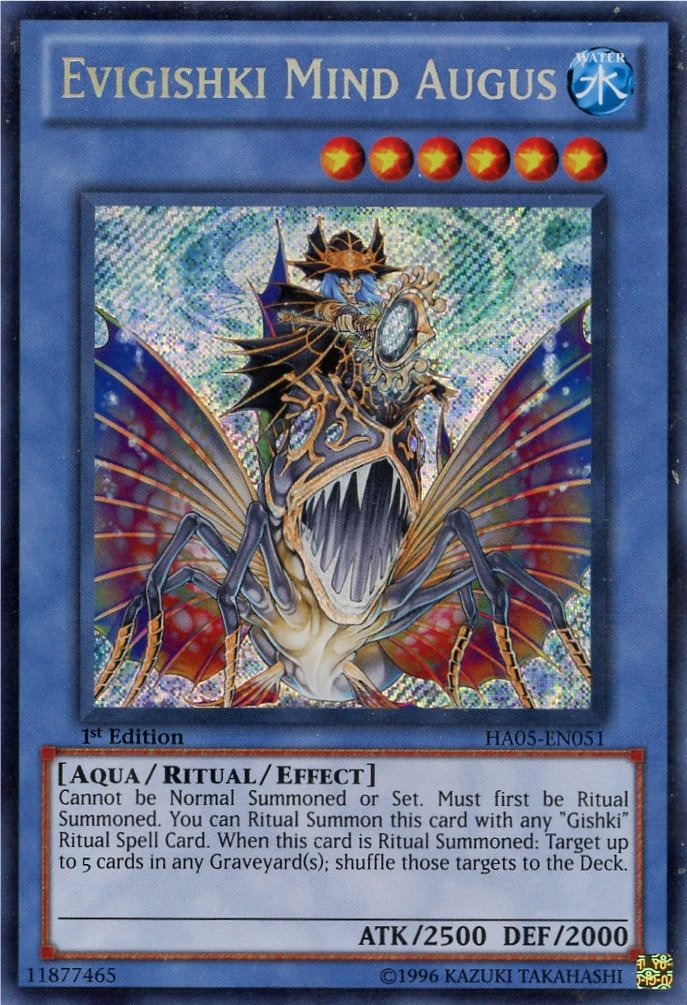 YUGIOH! Evigishki Mind Augus (HA05EN051) Hidden