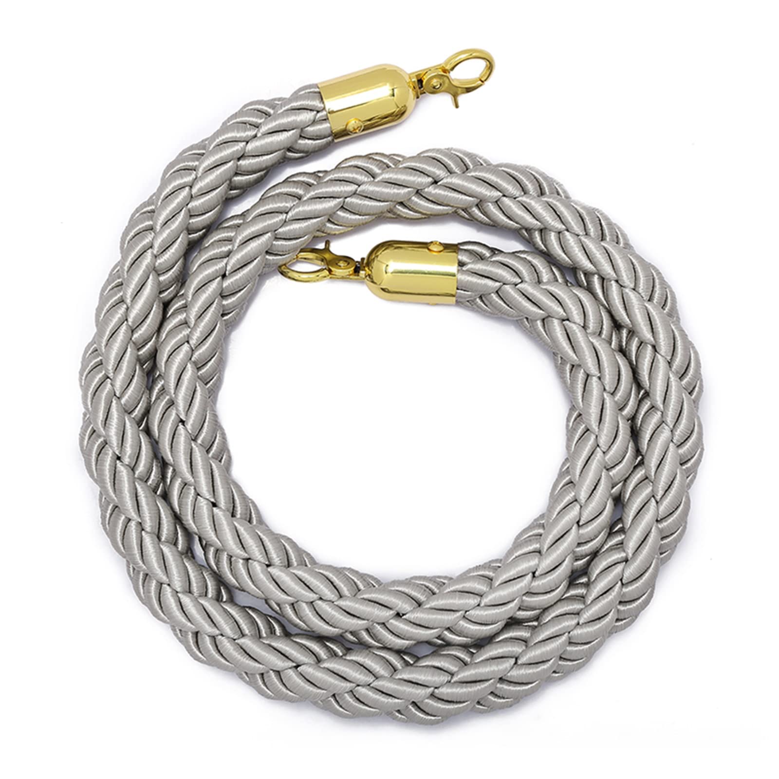 GLDYTVF Violet Velvet Rope Barriers 2Pack Crowd Control Stanchions with Hemp Queue Ropes Ideal for Event Spaces Parties and VenuesPremium Queue Management Solution