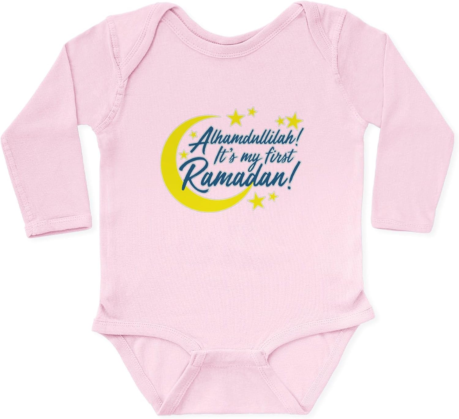 CafePress It's My First Ramadan Long Sleeve Infant Bodysuit Cute Long Sleeve Infant Baby Bodysuit Romper