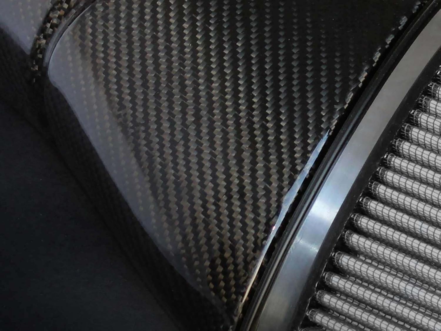 aFe POWER Black Series Cold Air Intake System w/Pro DRY S Filter, #51-31662-C, Carbon Fiber