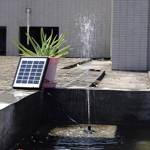 Miniatura 7 de 1.5W miniature Brush Less Aquarium Fountain Pond Solar Submersible Water Pump