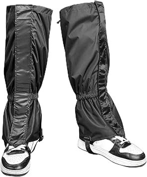 succulentlovers 1 Pairs Lawn Care Leg Gaiters, Waterproof Garden Trimming Leg Chaps, Adjustable Leg Protection for Weed Eating Leg Guards for Men Lawn Care Accessories for Outdoor Farm Garden Working