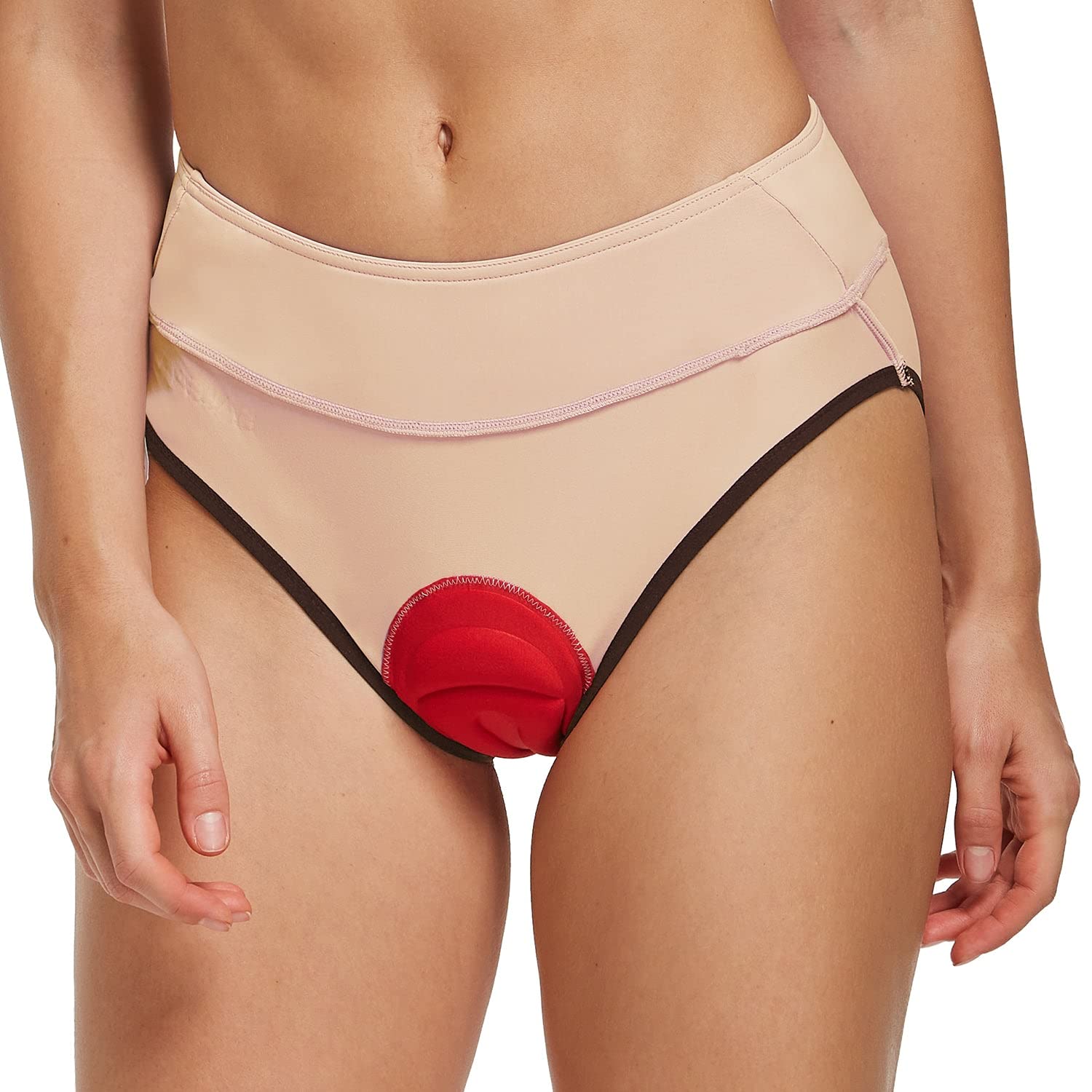 baleaf Culotte Vélo Rembourrée Short Vélo Femme Cuissard Vélo Femme sous-vêtement de Cyclisme Rembourré avec Gel 3D pour Femmes