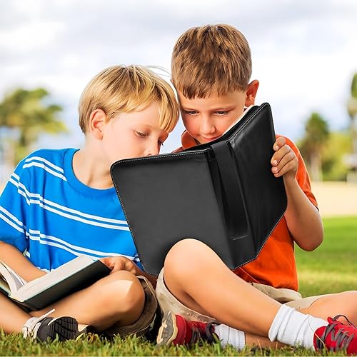 Miniatura 6 de Álbum de recolección de tarjetas negras en piel sintética resistente, 400 bolsillos, tarjeta de doble cara fácil de limpiar