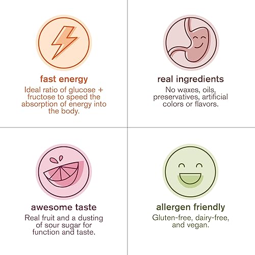 Miniatura 27 de Skratch Labs Energy Chews | Gomitas para correr, ciclismo y rendimiento deportivo | Alternativa de gel | Uva (paquete de 10) | Sin gluten, vegano