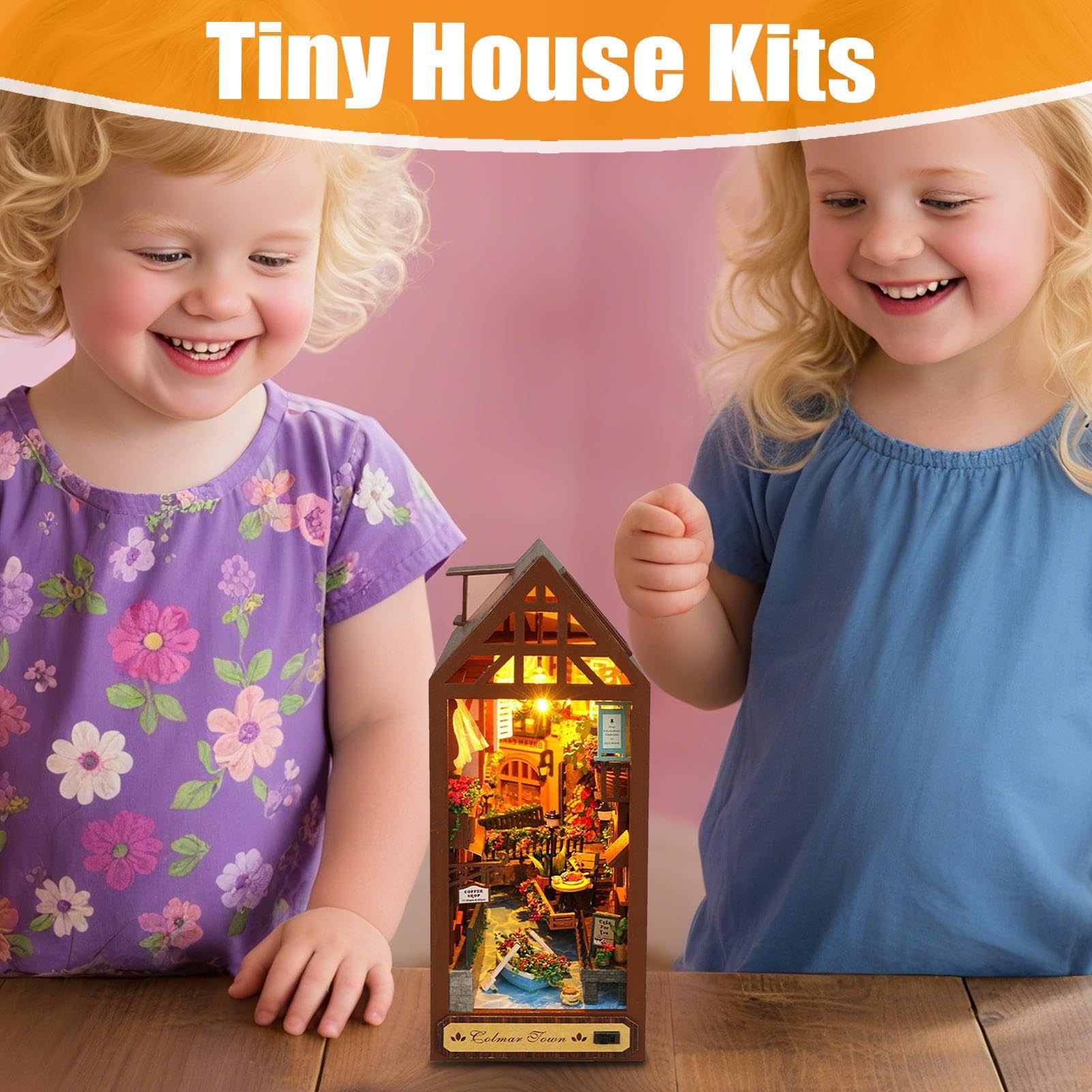 Kits De Rincones De Lectura para Adultos Puzzle Creativo 3D De Madera