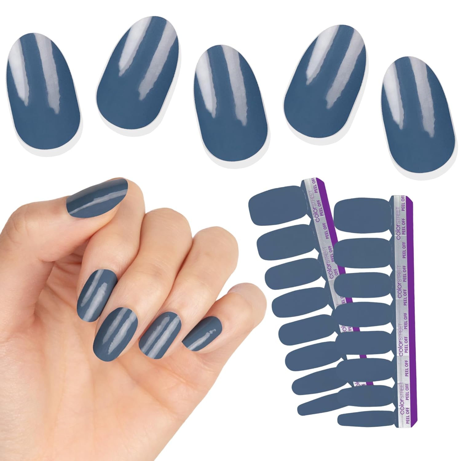 Breezy Does It - Color Street Nail Strips, (FMC273)