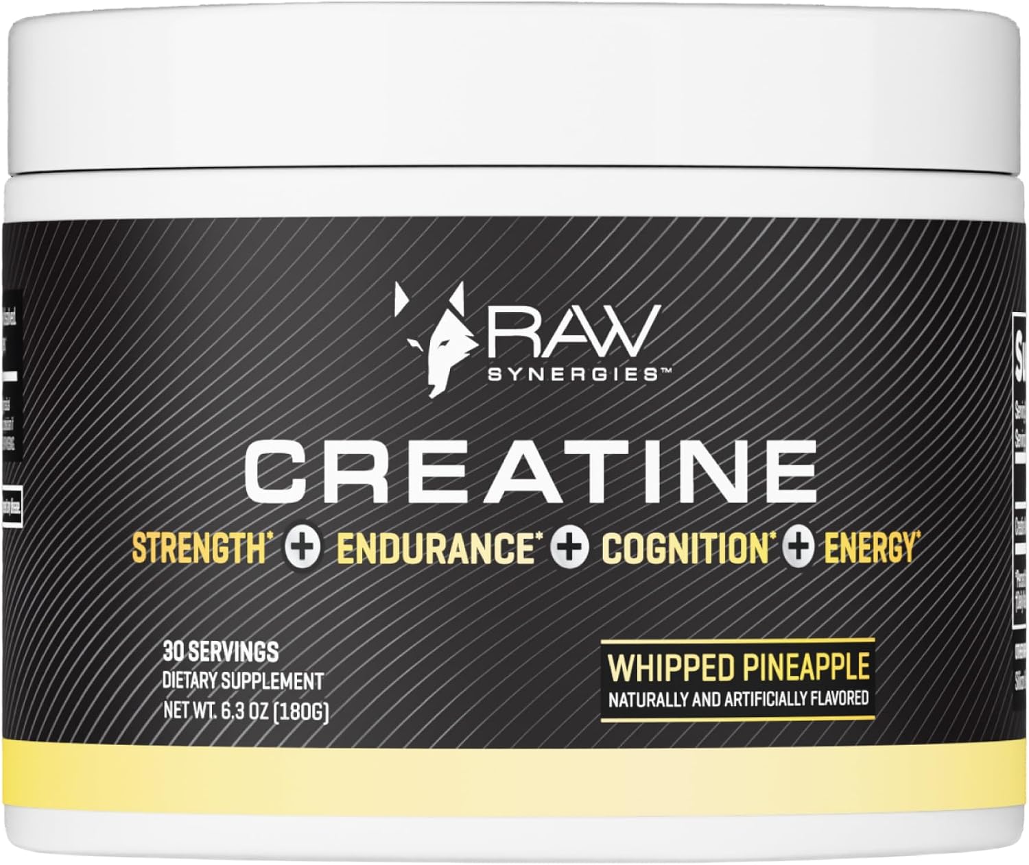 RAW Synergies Creatine Peach Candy 30 serv
