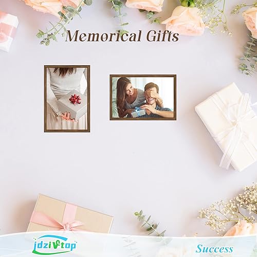 Vista 52 de Marco gris rústico de 18 x 24 pulgadas, marco para póster de 18 x 24 pulgadas, color gris envejecido, grande, retro, natural, 24 x 18 pulgadas